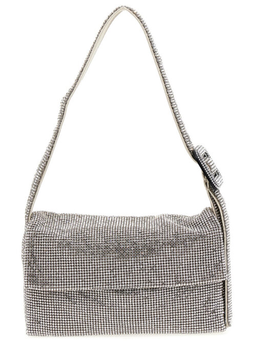 'Vitty Mi mushroom' shoulder bag BENEDETTA BRUZZICHES Silver