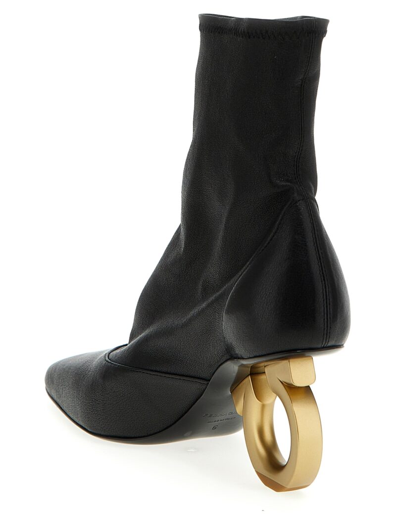 'Adhar' ankle boots 0763424BLACK FERRAGAMO Black