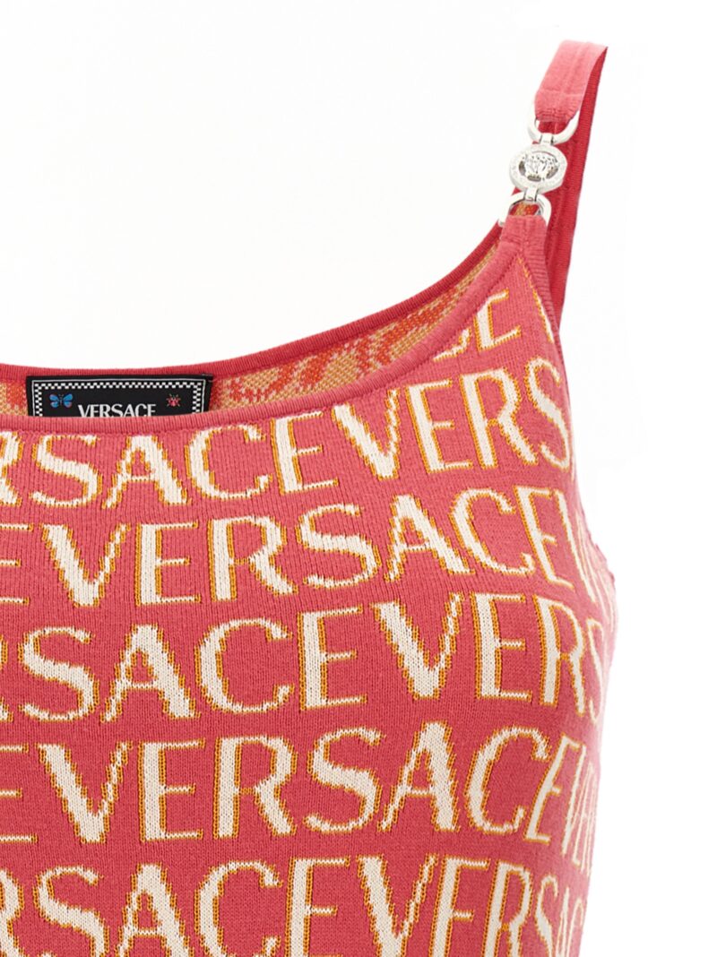 'Versace Allover' la Vacanza capsule dress Woman VERSACE Fuchsia