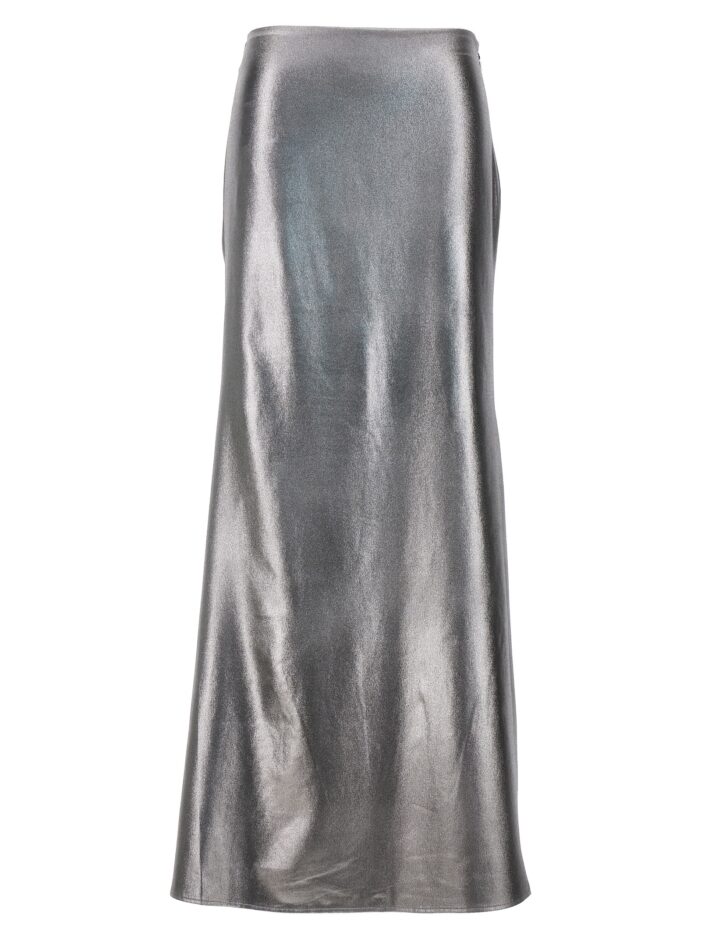 Long skirt ROTATE BIRGER CHRISTENSEN Silver