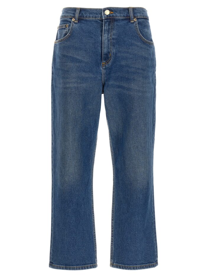'Cropped Flared' jeans TORY BURCH Blue