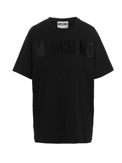 Logo t-shirt MOSCHINO Black