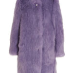 'Kate' faux fur coat ALABAMA MUSE Purple