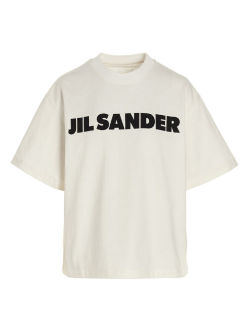 Logo print T-shirt JIL SANDER White/Black