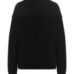 Cashmere blend sweater JIL SANDER Black