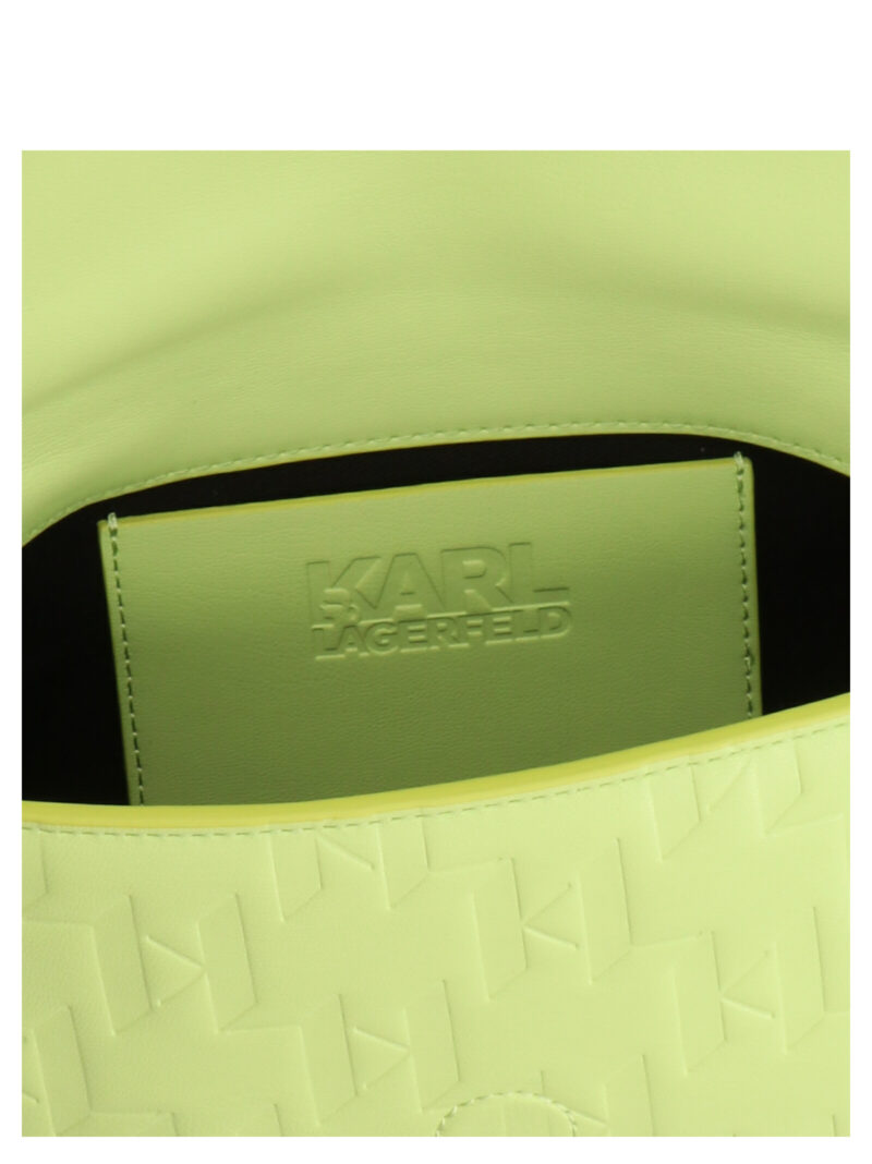 'K/Swing Sm Baguette' handbag  KARL LAGERFELD Green