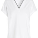 ‘Monile’ jersey T-shirt BRUNELLO CUCINELLI White