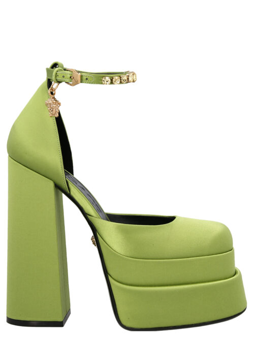 'Medusa Aevitas' pumps VERSACE Green