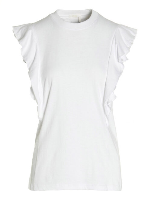 Ruffled T-shirt CHLOÉ White