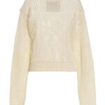 'Bio Cable' sweater RAMAEL White