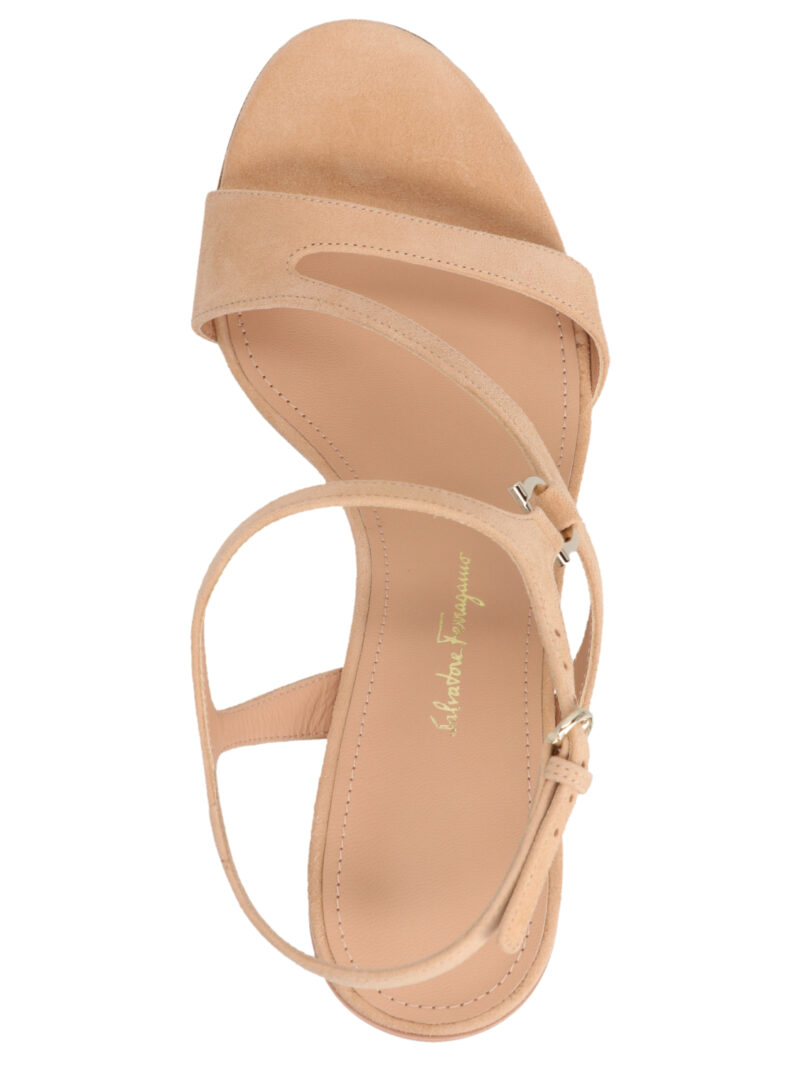 'Jillie 85’ sandals Woman FERRAGAMO Beige