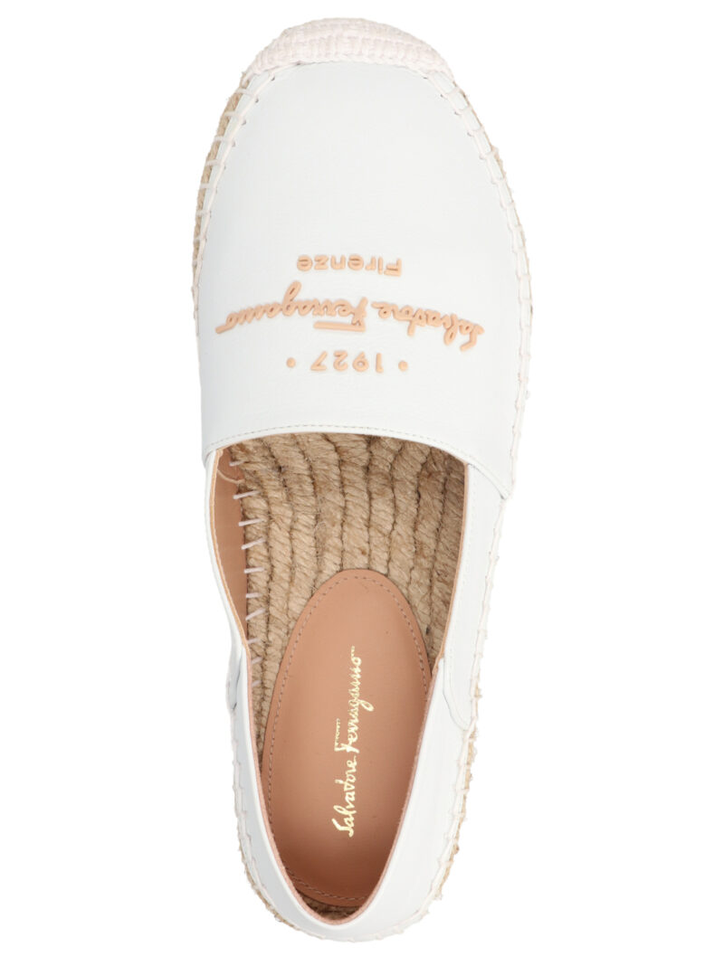 'Susanna' espadrilles FERRAGAMO White