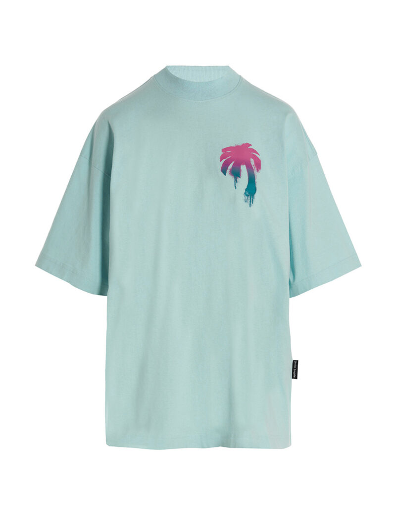 'I Love PA' t-shirt PALM ANGELS Light Blue