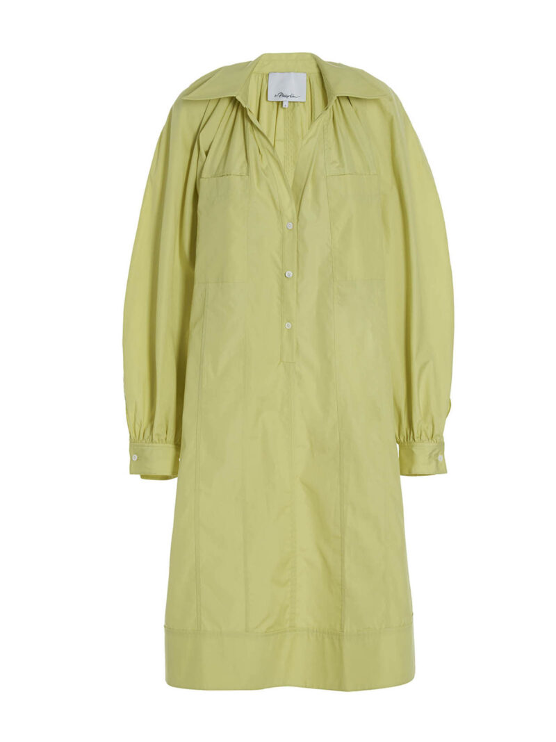 Poplin shirt dress 3.1 PHILLIP LIM Yellow