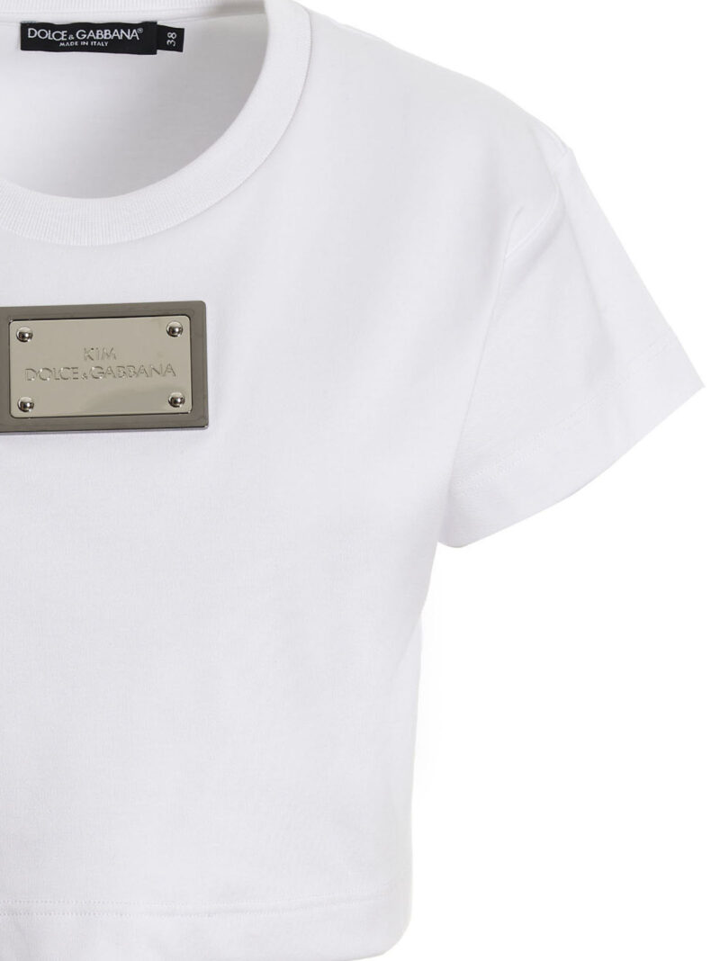 T-shirt 'Kim Dolce&Gabbana' Woman DOLCE & GABBANA White