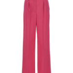 pants with front pleats MSGM Fuchsia