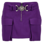'Medusa Biggie' skirt VERSACE Purple