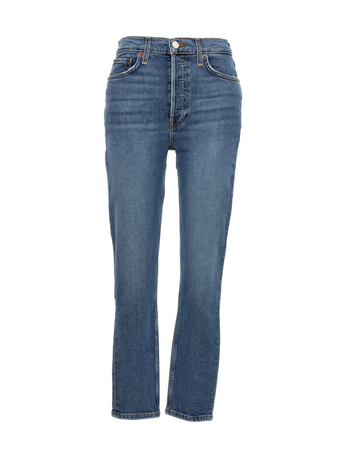 Jeans '90S High Rise Ankle Crop' RE/DONE Blue