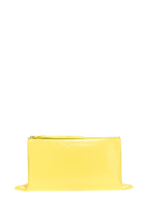 'Impero' media' clutch JIL SANDER Yellow