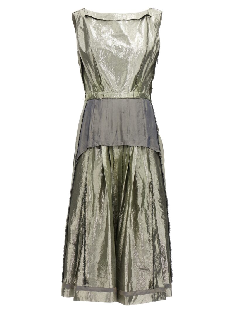 Laminated dress MAISON MARGIELA Silver