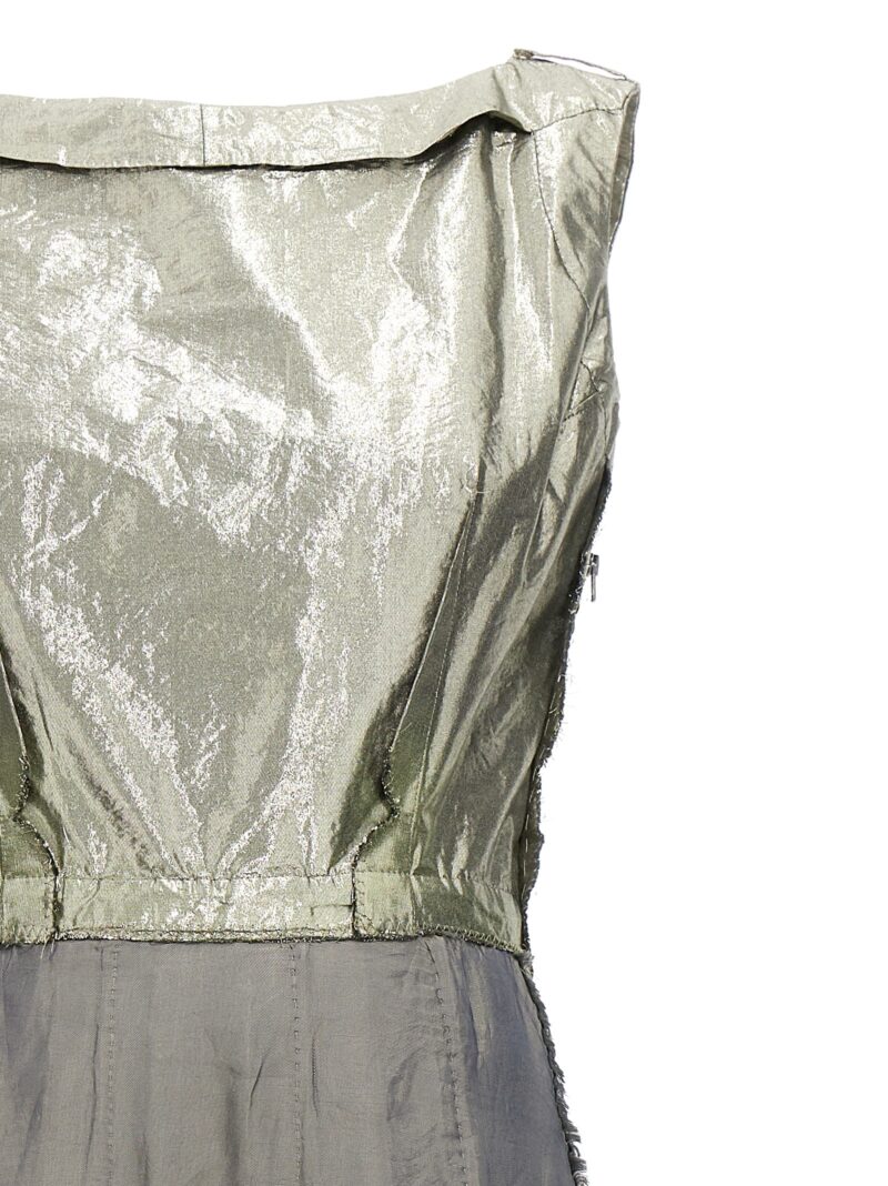 Laminated dress Woman MAISON MARGIELA Silver