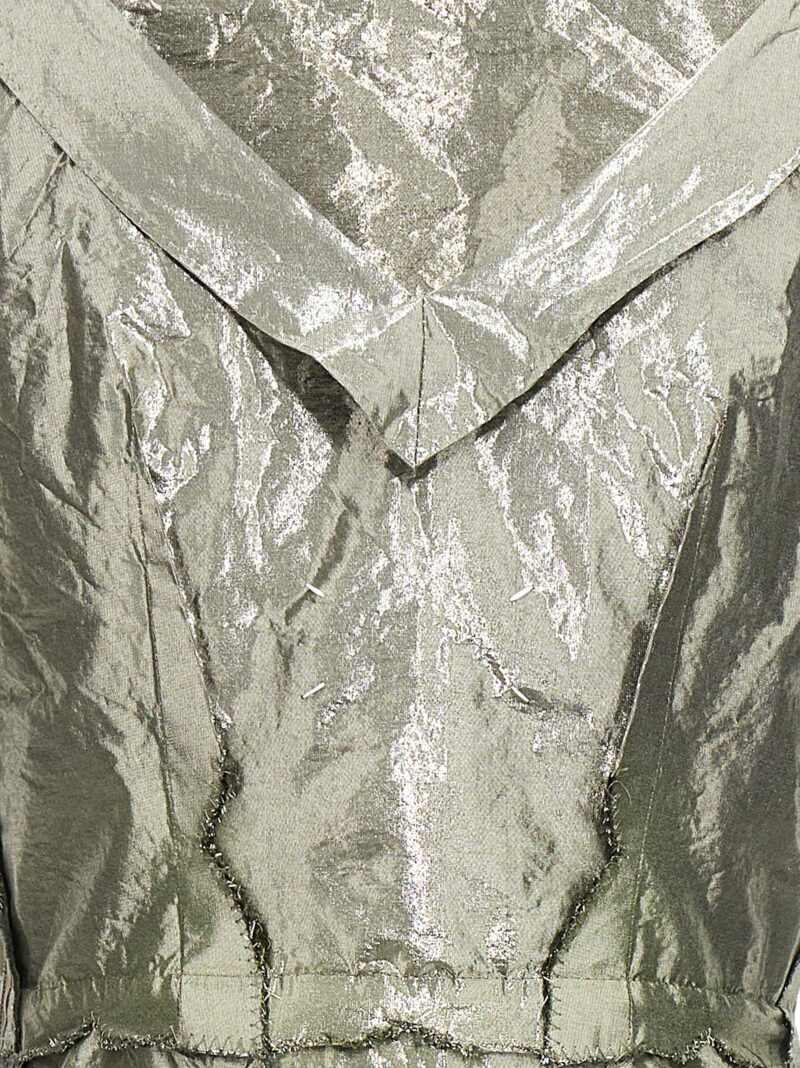 Laminated dress 70% 70% 30% polyester MAISON MARGIELA Silver