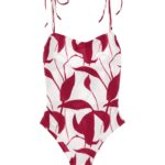 Printed one-piece swimsuit KITON Multicolor