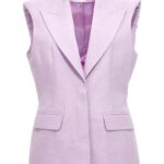 'N°4' blazer jacket OMBRA MILANO Purple