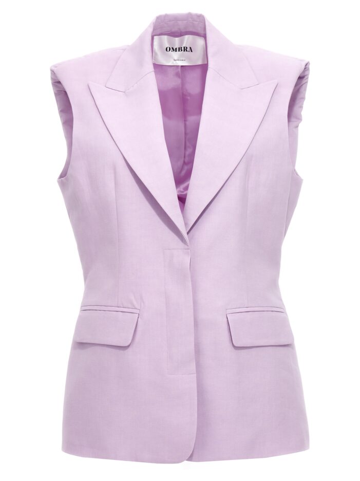 'N°4' blazer jacket OMBRA MILANO Purple