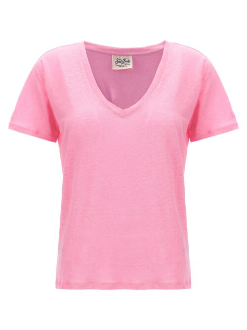 'El distinta' T-shirt MC2 SAINT BARTH Pink