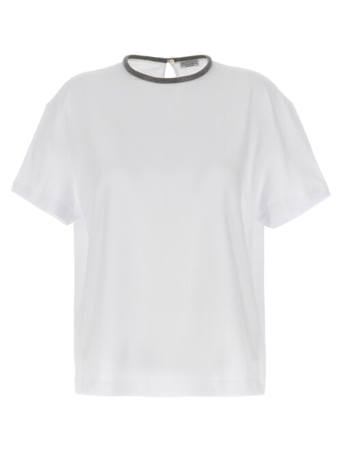 'Monile' t-shirt' BRUNELLO CUCINELLI White