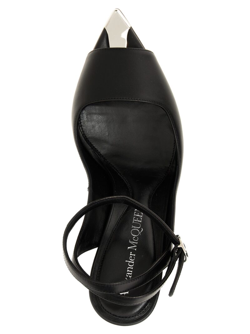 Punk sandals Woman ALEXANDER MCQUEEN Black