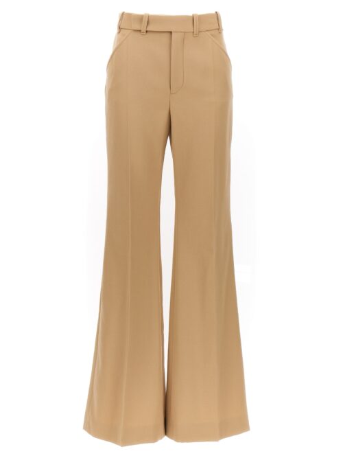 Flared pants CHLOÉ Beige