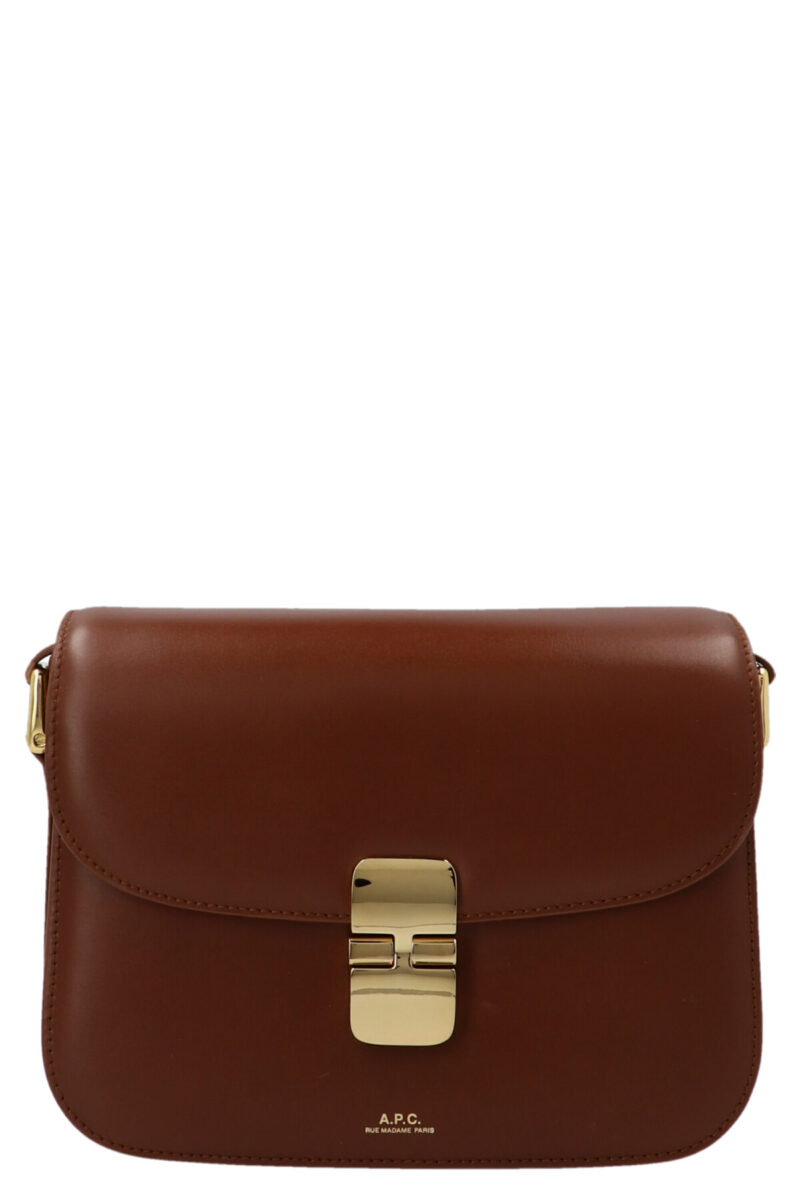 'Grace Small' crossbody bag A.P.C. Brown