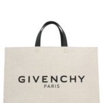 'G' midi shopping bag GIVENCHY White/Black