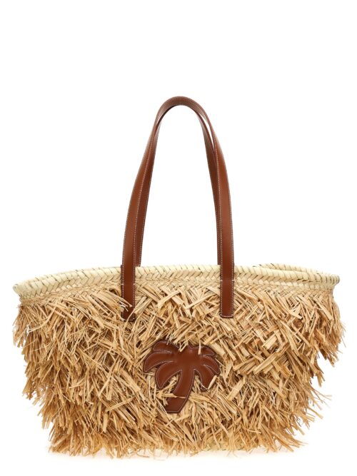 Palm Basket shopper PALM ANGELS Beige