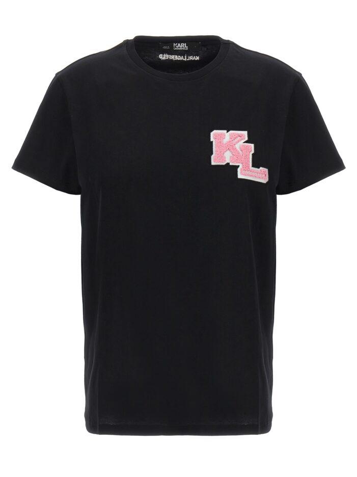 Logo T-shirt KARL LAGERFELD Black