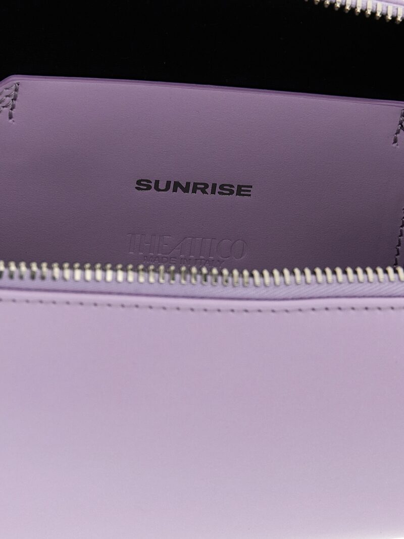 'Sunrise' shoulder bag 100% calfskin leather (Bos Taurus) THE ATTICO Purple