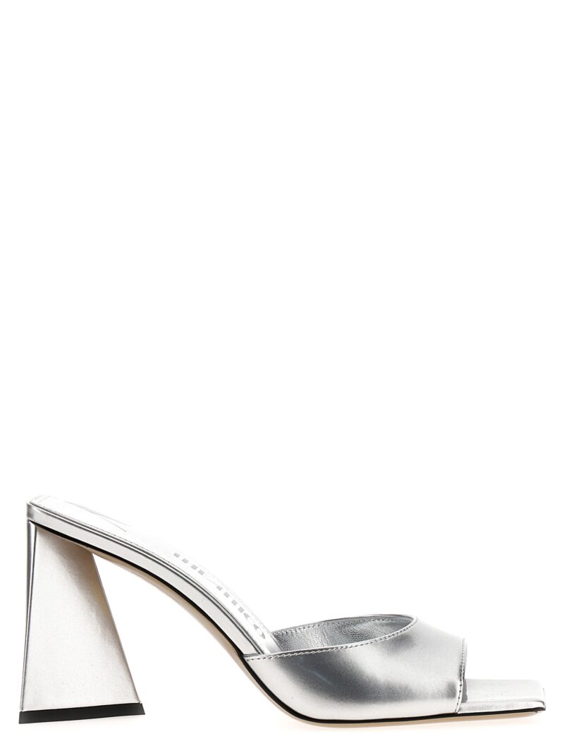 'Mini Devon' mules THE ATTICO Silver