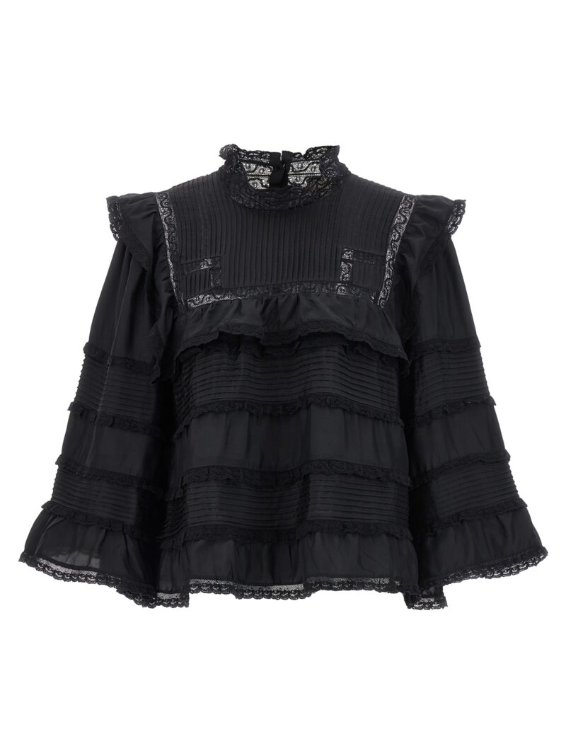 'Zalmara' blouse ISABEL MARANT Black