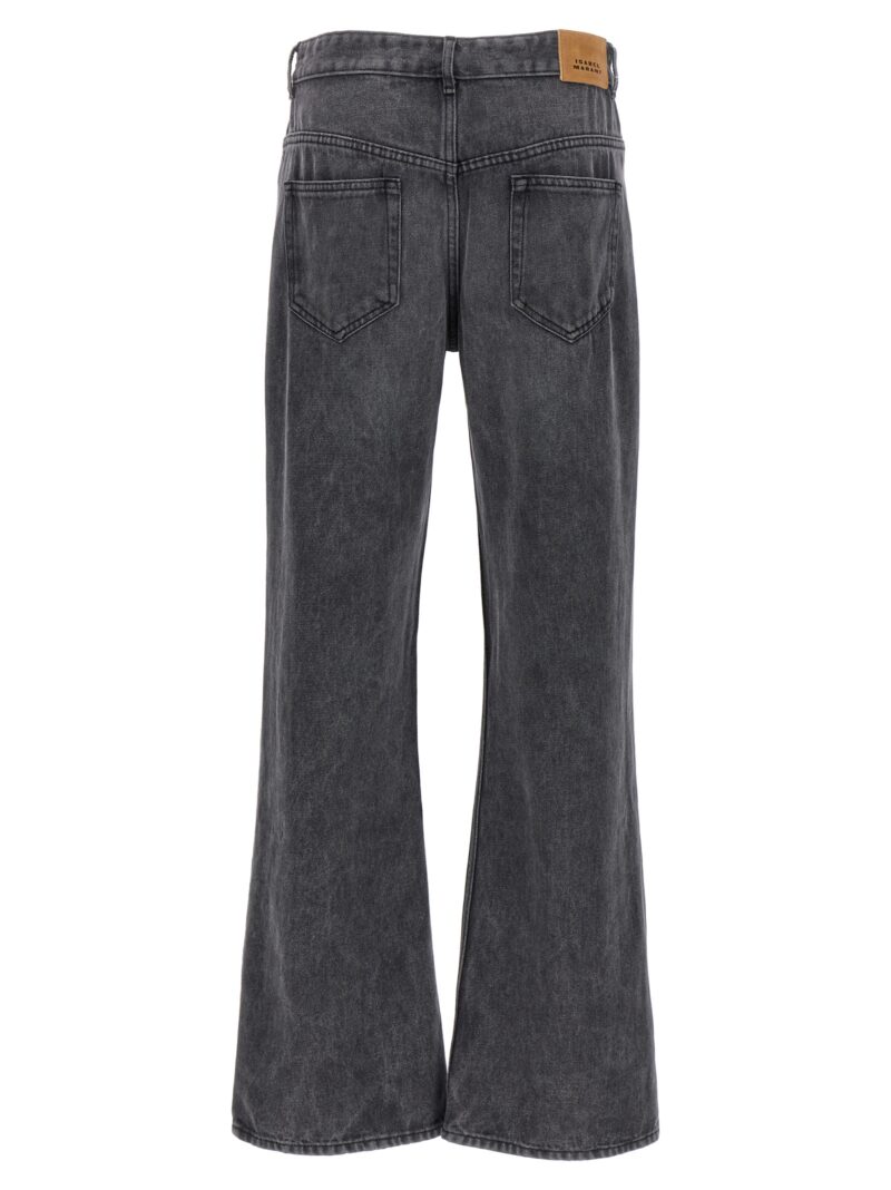 'Belvira' jeans 24PPA0002FDB1H07I02LY ISABEL MARANT Gray