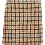 Tweed skirt MSGM Multicolor