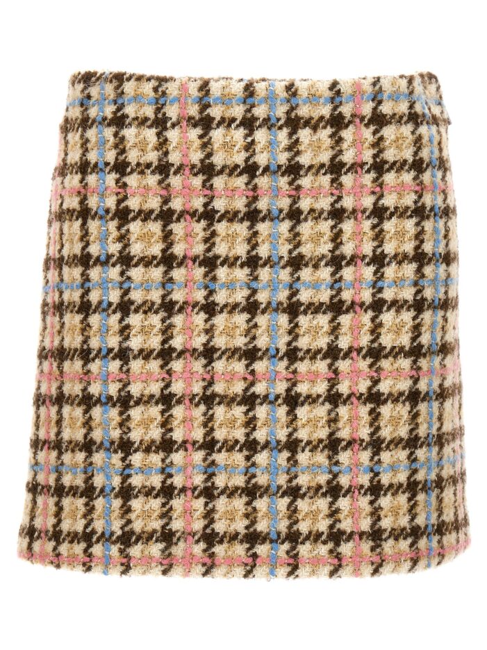 Tweed skirt MSGM Multicolor