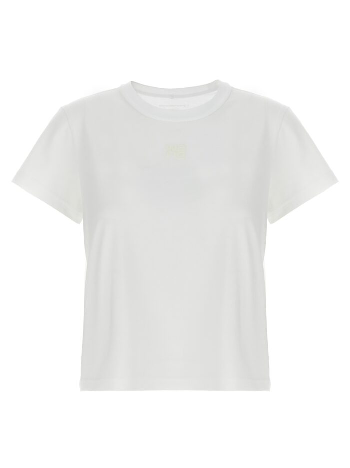'Essential JSY Shrunk' T-shirt T BY ALEXANDER WANG White