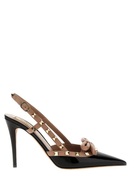 Valentino Garavani 'Rockstud Bow' pumps VALENTINO GARAVANI Black