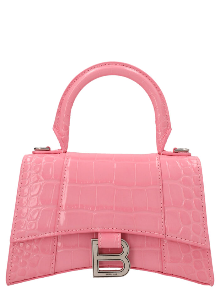 'Hourglass XS' handbag BALENCIAGA Pink