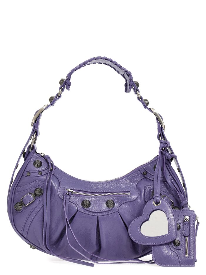 'Le Cagole S' shoulder bag BALENCIAGA Purple