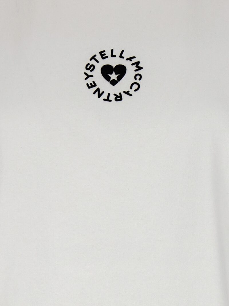 'Iconic Mini Heart' T-shirt 100% cotton STELLA MCCARTNEY White