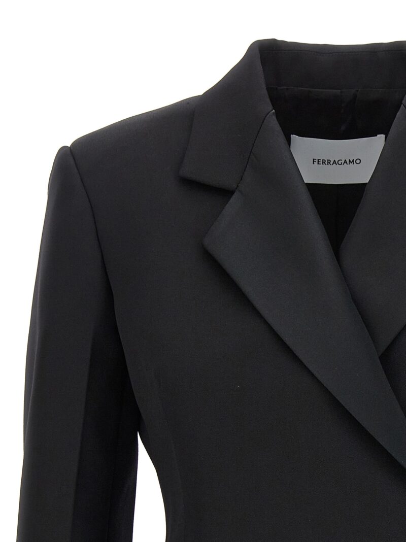 'Tuxedo' blazer Woman FERRAGAMO Black