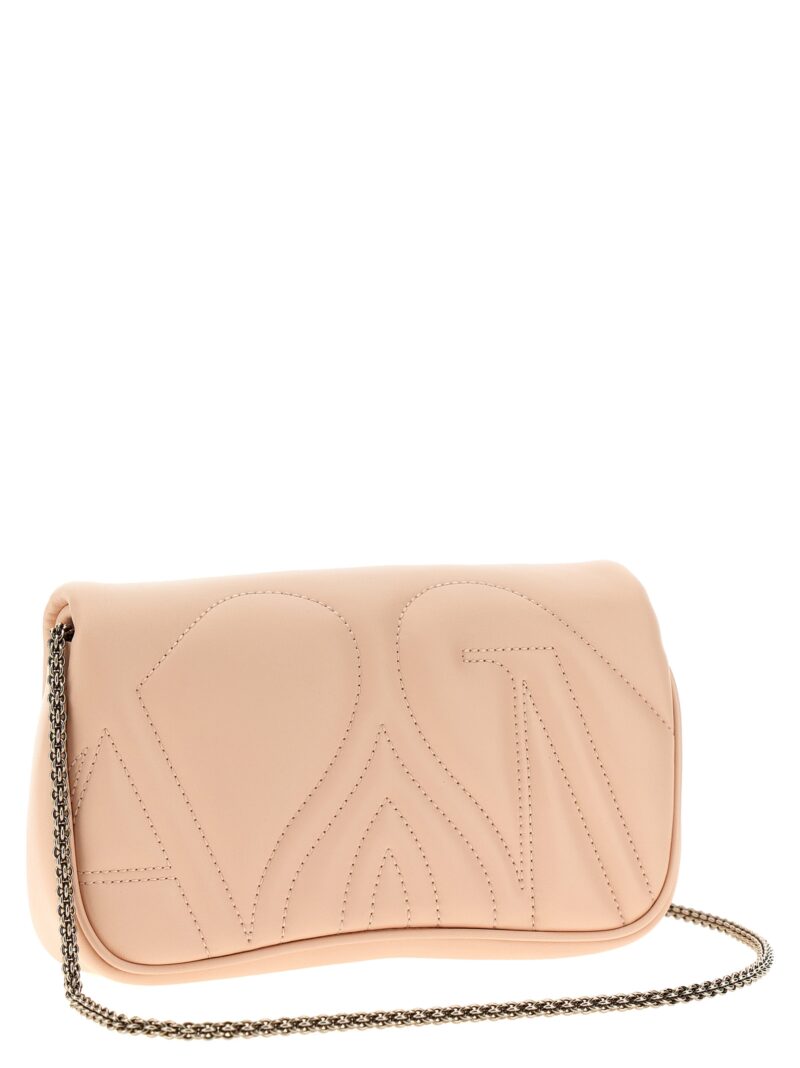 'The mini seal' crossbody bag 7770111BLE25704 ALEXANDER MCQUEEN Beige